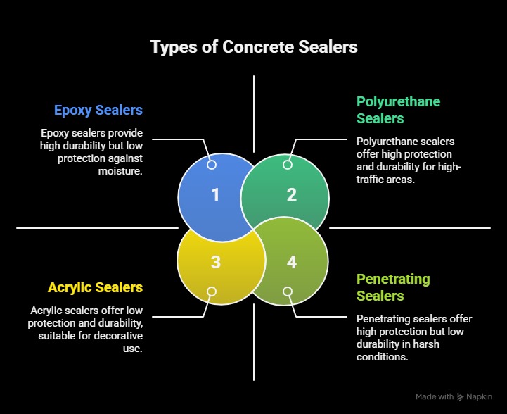 Types of Concrete Sealers